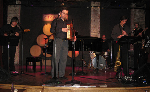 The Breslov Bar Band performing at City Winery
